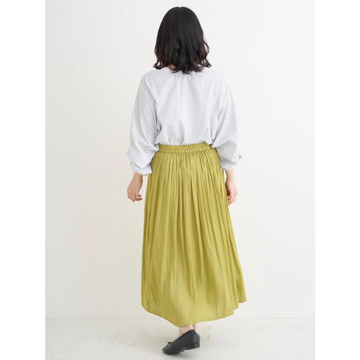 サテンギャザースカート | Re-J＆SUPURE | 詳細画像27 