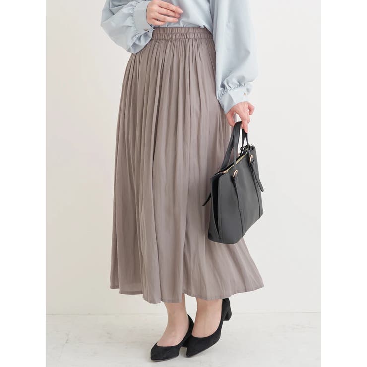 サテンギャザースカート | Re-J＆SUPURE | 詳細画像37 