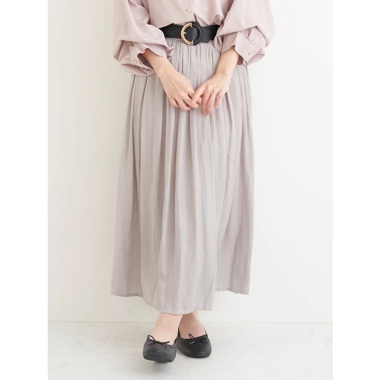 サテンギャザースカート | Re-J＆SUPURE | 詳細画像44 