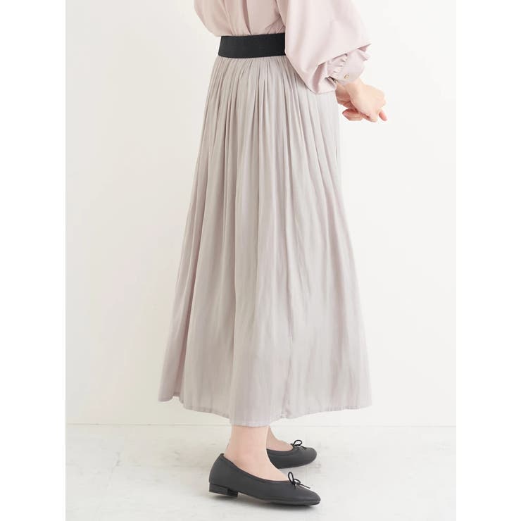 サテンギャザースカート | Re-J＆SUPURE | 詳細画像46 