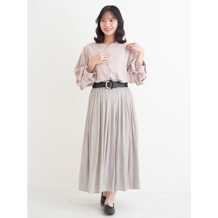 サテンギャザースカート | Re-J＆SUPURE | 詳細画像48 