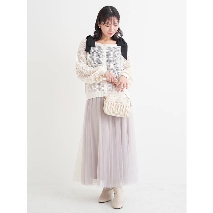チュールロングスカート | Re-J＆SUPURE | 詳細画像6 