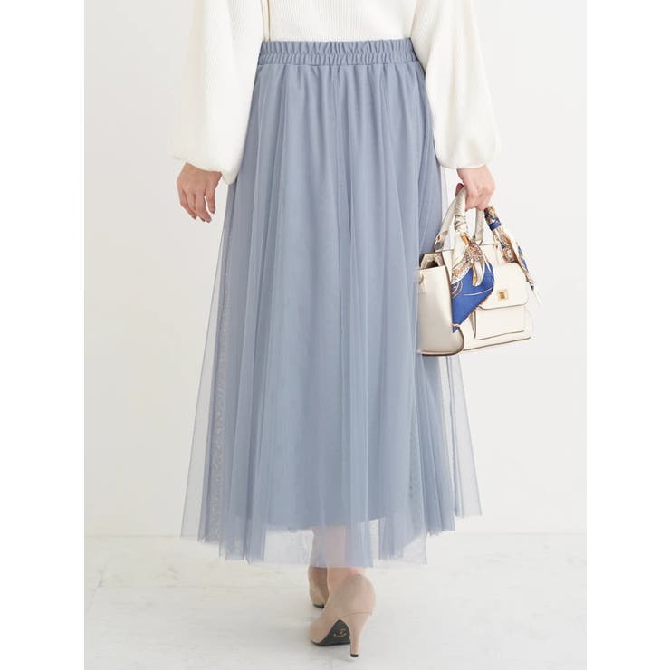 チュールロングスカート | Re-J＆SUPURE | 詳細画像18 