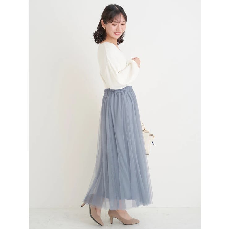 チュールロングスカート | Re-J＆SUPURE | 詳細画像22 