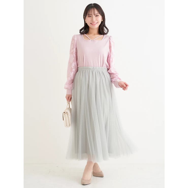 チュールロングスカート | Re-J＆SUPURE | 詳細画像36 