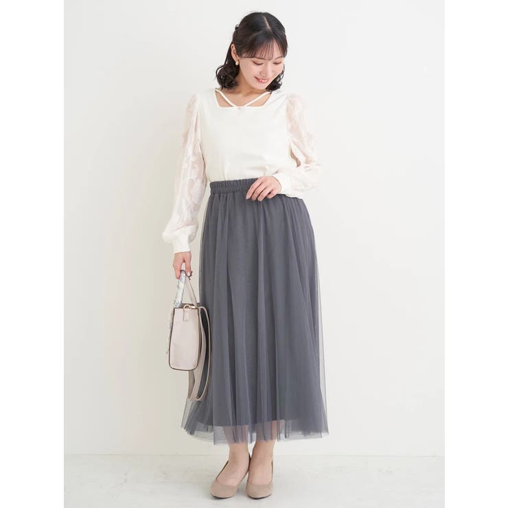 チュールロングスカート | Re-J＆SUPURE | 詳細画像46 