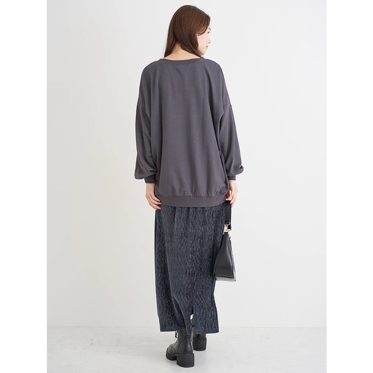 ニット帽くま刺繍裏毛プルオーバー | Re-J＆SUPURE | 詳細画像9 