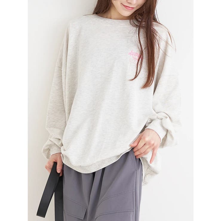 BACKウサギ刺繍プルオーバー | Re-J＆SUPURE | 詳細画像9 