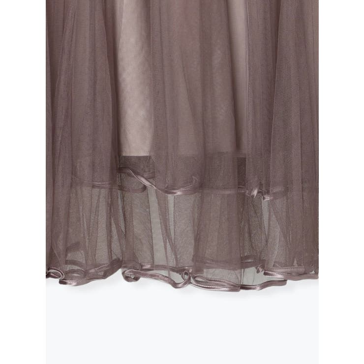 チュールパイピングマーメイドスカート | Re-J＆SUPURE | 詳細画像14 