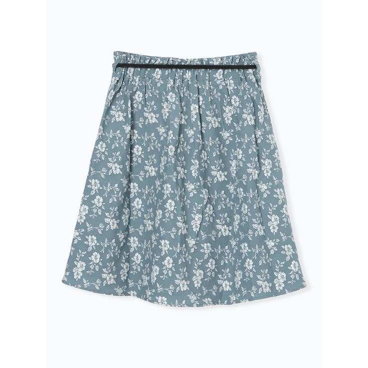 ベルト付き花柄ジャガードフレアスカート | Re-J＆SUPURE | 詳細画像33 