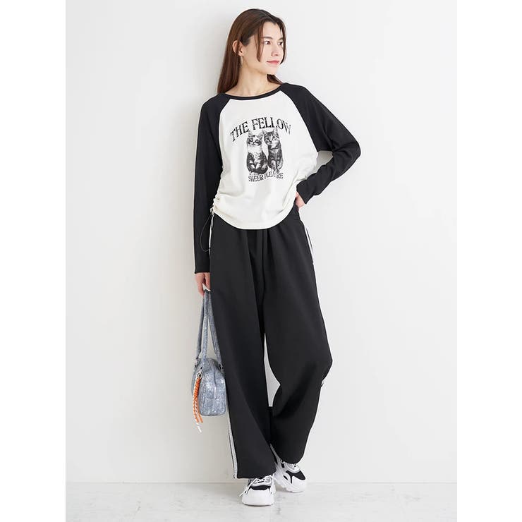 レースサイドラインパンツ | Re-J＆SUPURE | 詳細画像6 