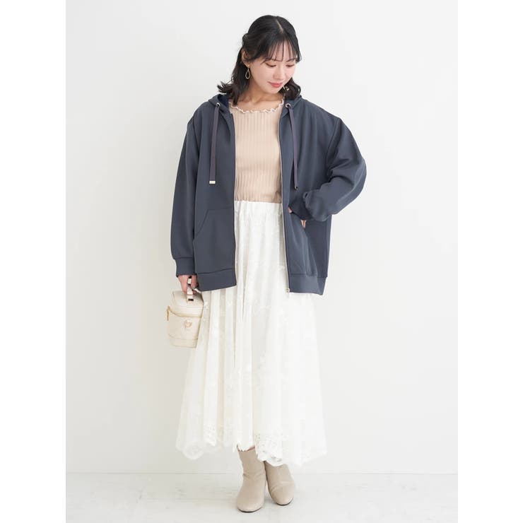 フラワーレースサーキュラースカート | Re-J＆SUPURE | 詳細画像18 