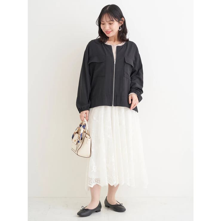 フラワーレースサーキュラースカート | Re-J＆SUPURE | 詳細画像24 