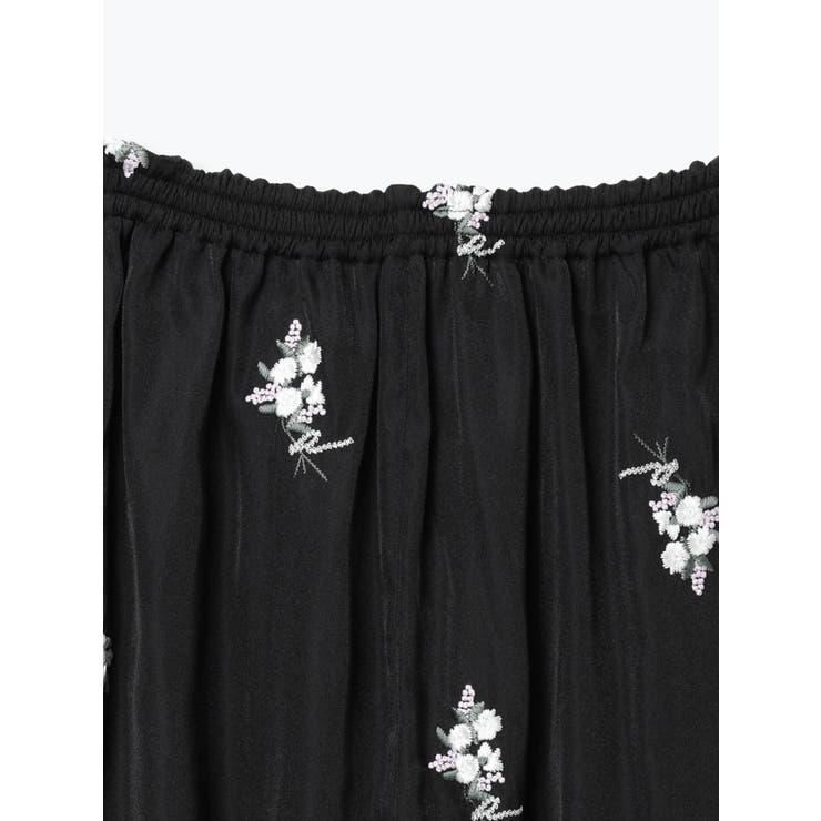 花柄刺繍オーガンジースカート | Re-J＆SUPURE | 詳細画像35 