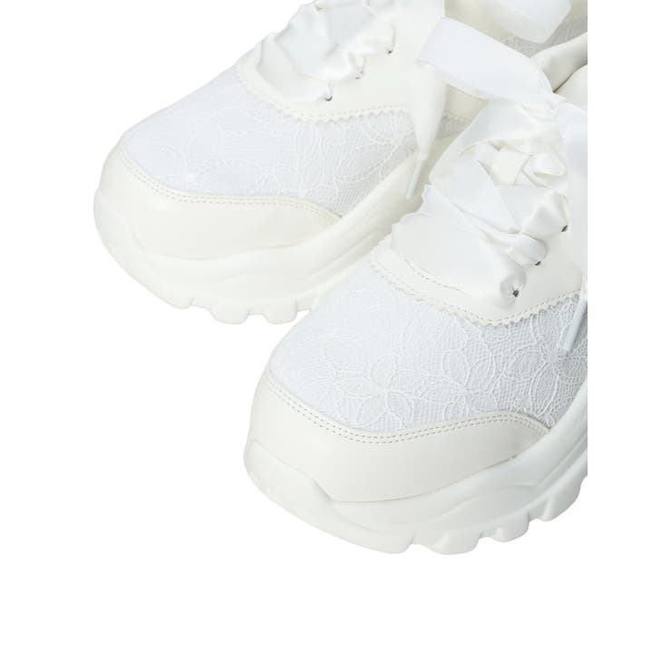 【masyugirl/マシュガール】フラワーレース厚底スニーカー | Re-J＆SUPURE | 詳細画像12 