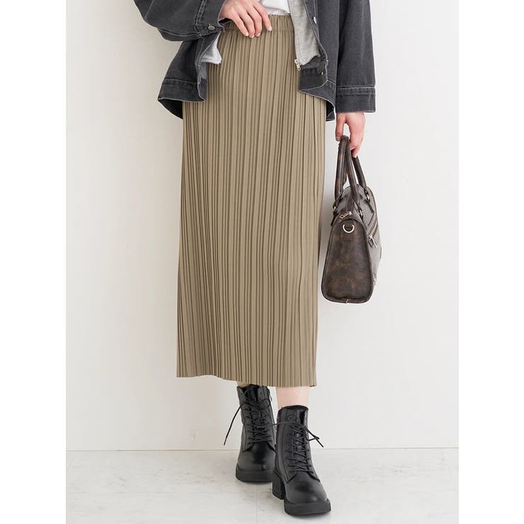 プリーツナロースカート | Re-J＆SUPURE | 詳細画像1 