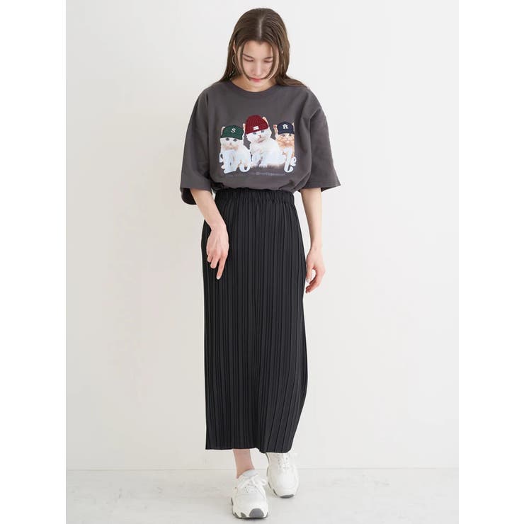 プリーツナロースカート | Re-J＆SUPURE | 詳細画像24 