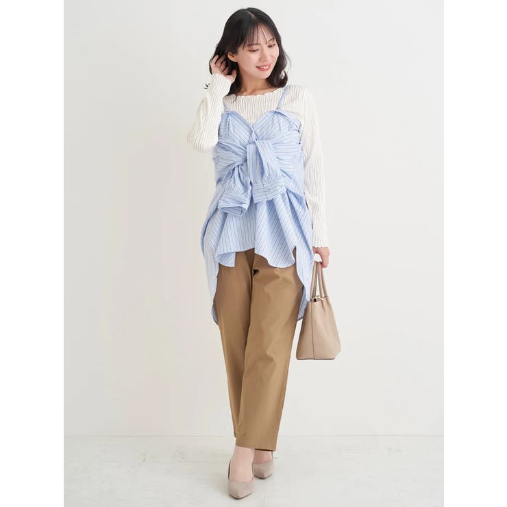 美的easyテーパードパンツ | Re-J＆SUPURE | 詳細画像13 