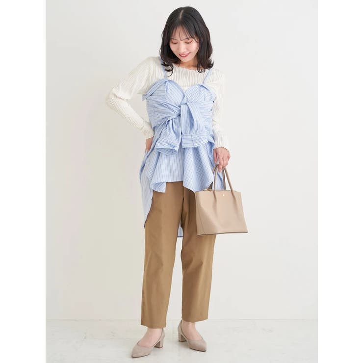 美的easyテーパードパンツ | Re-J＆SUPURE | 詳細画像14 