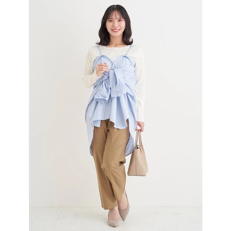 美的easyテーパードパンツ | Re-J＆SUPURE | 詳細画像15 