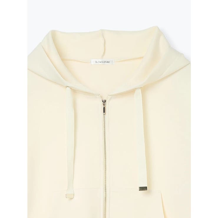 スフレタッチダンボール短丈パーカー | Re-J＆SUPURE | 詳細画像15 