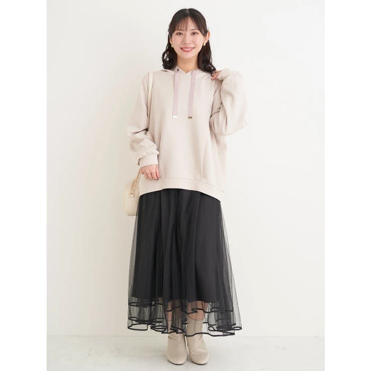 裾タックプルパーカー | Re-J＆SUPURE | 詳細画像10 