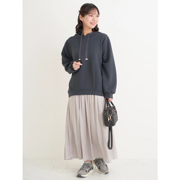 裾タックプルパーカー | Re-J＆SUPURE | 詳細画像18 