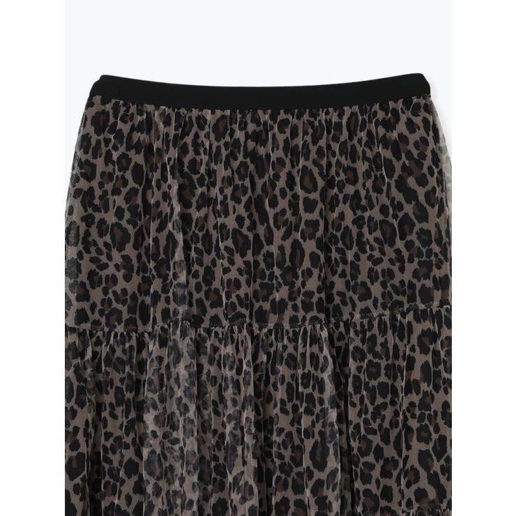 チュールティアードスカート（レオパード柄・迷彩柄） | Re-J＆SUPURE | 詳細画像28 