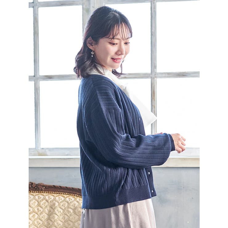 マルチパールボタンニットカーディガン | Re-J＆SUPURE | 詳細画像14 