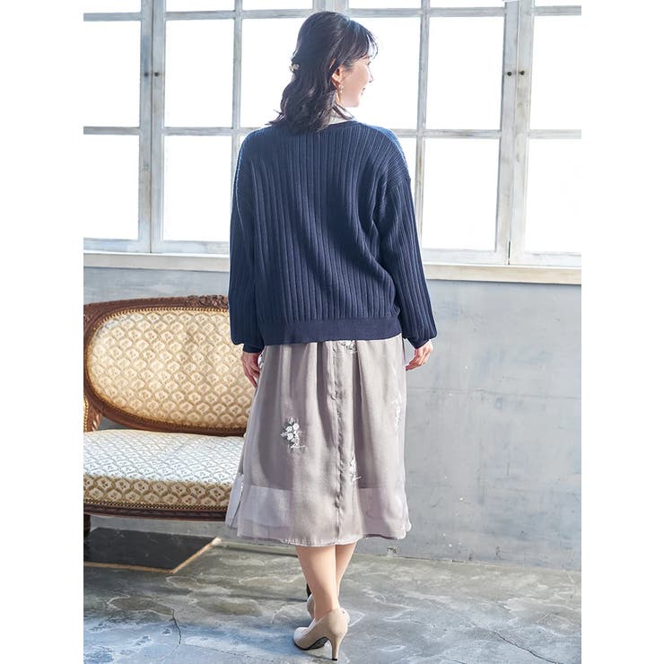 マルチパールボタンニットカーディガン | Re-J＆SUPURE | 詳細画像20 