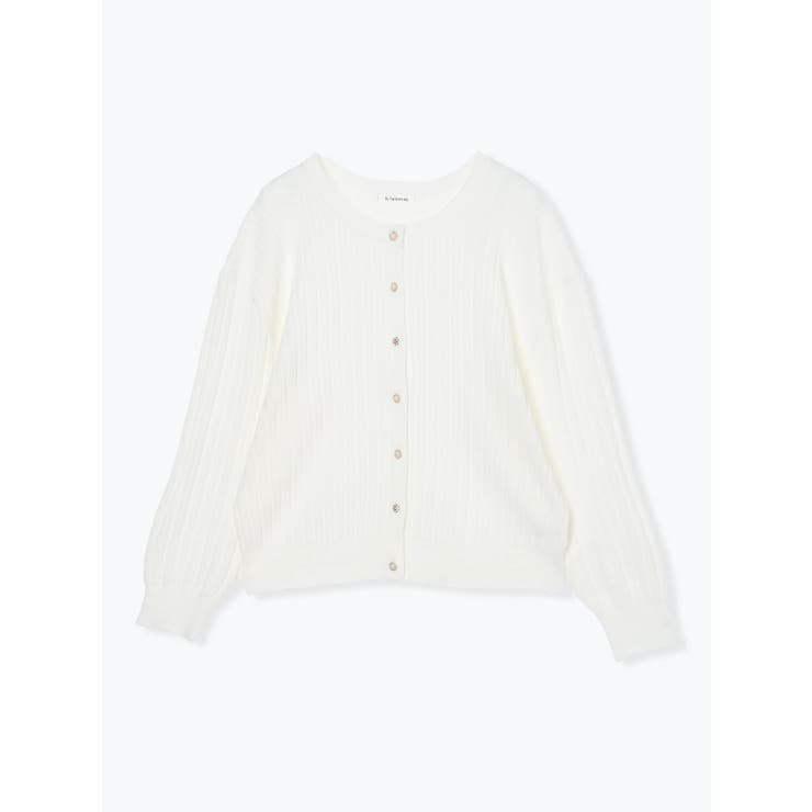 マルチパールボタンニットカーディガン | Re-J＆SUPURE | 詳細画像29 