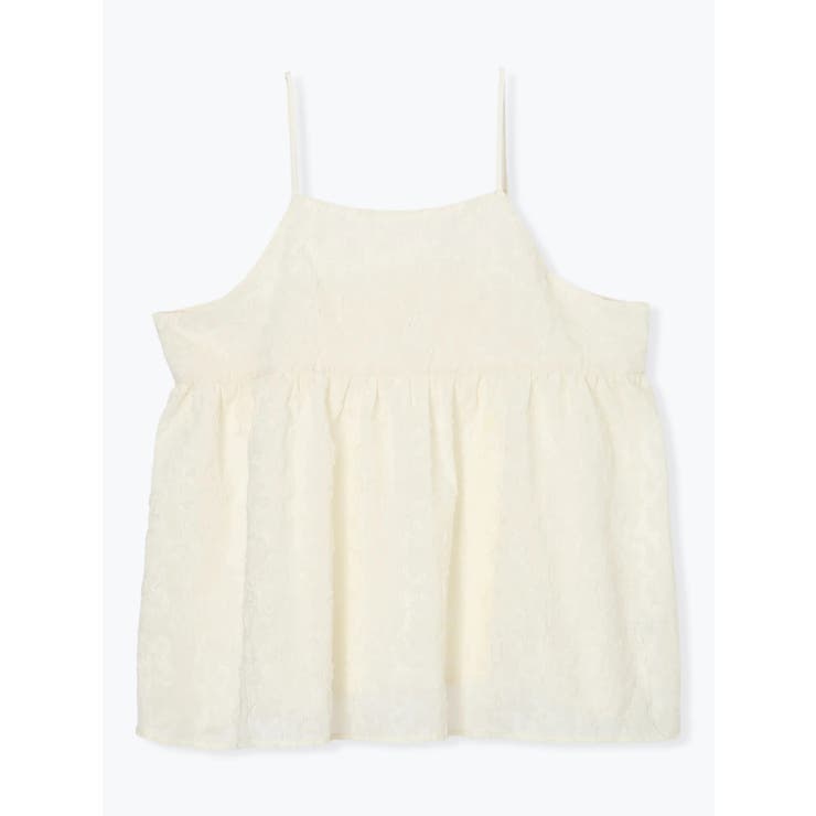 花柄刺繍オーガンジーキャミチュニック | Re-J＆SUPURE | 詳細画像19 