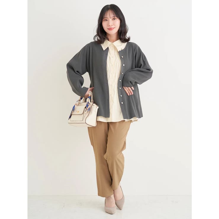 【Sasaki Mikiコラボ】ストライプシャーリングブラウス | Re-J＆SUPURE | 詳細画像35 