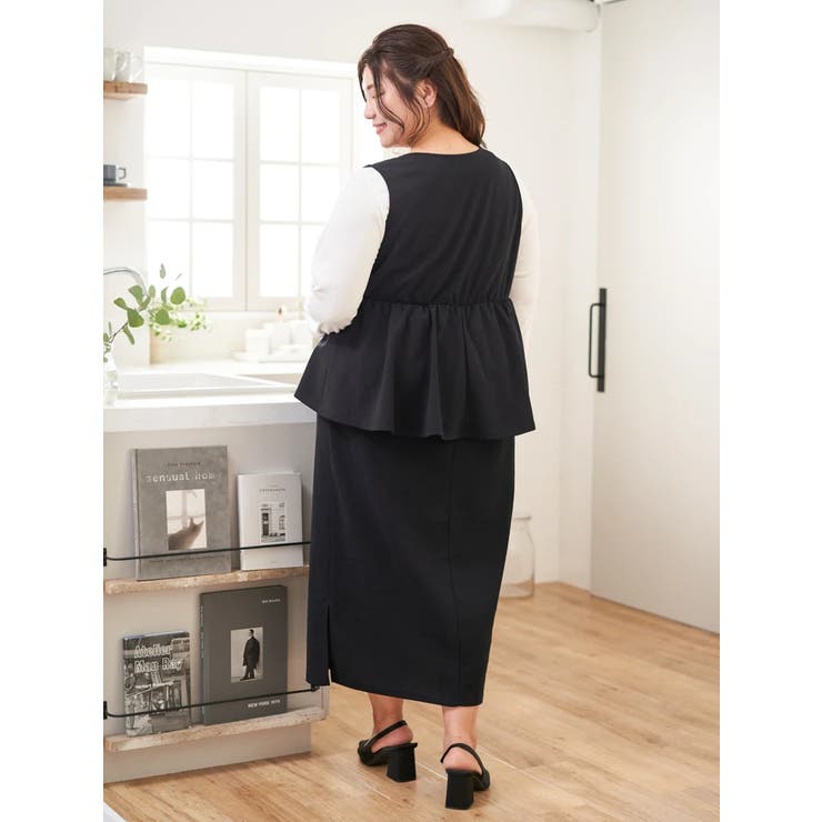 【Sasaki Mikiコラボ】ペプラムジャンパースカート | Re-J＆SUPURE | 詳細画像16 