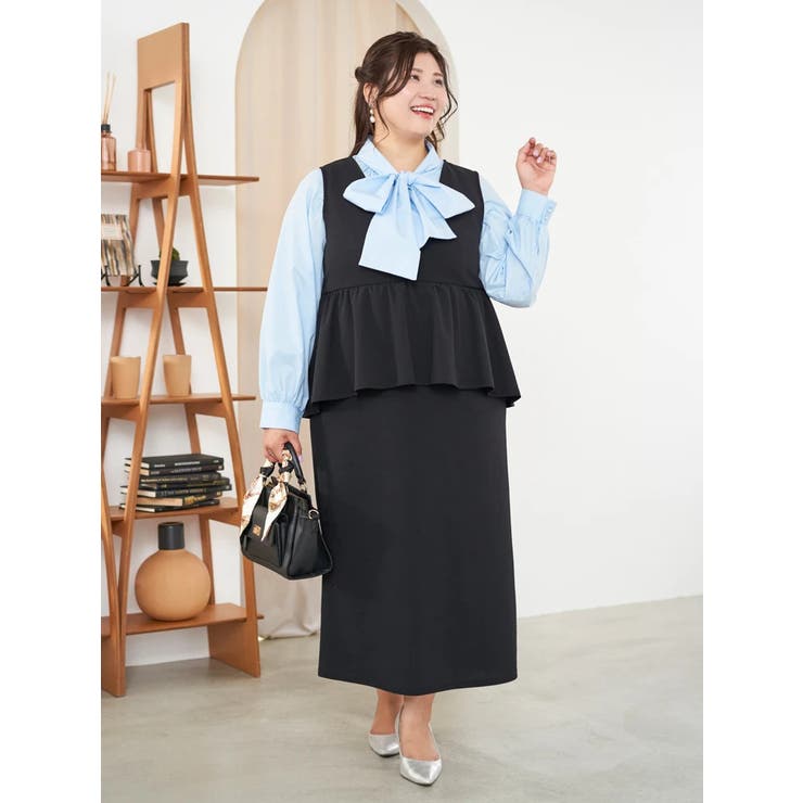 【Sasaki Mikiコラボ】ペプラムジャンパースカート | Re-J＆SUPURE | 詳細画像19 