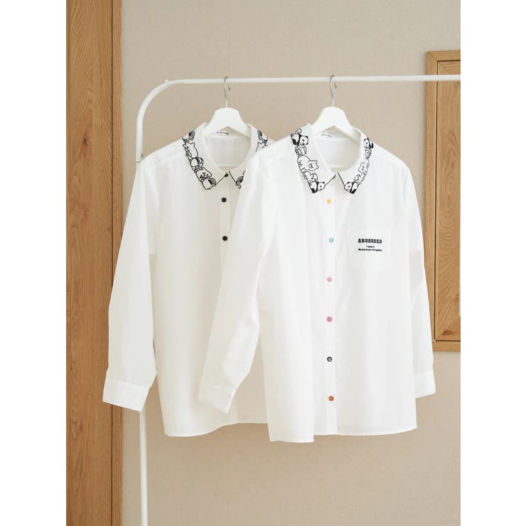 【WEB限定】アニマル刺繍シャツ | Re-J＆SUPURE | 詳細画像2 