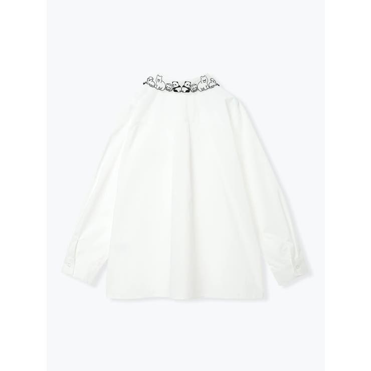 【WEB限定】アニマル刺繍シャツ | Re-J＆SUPURE | 詳細画像5 