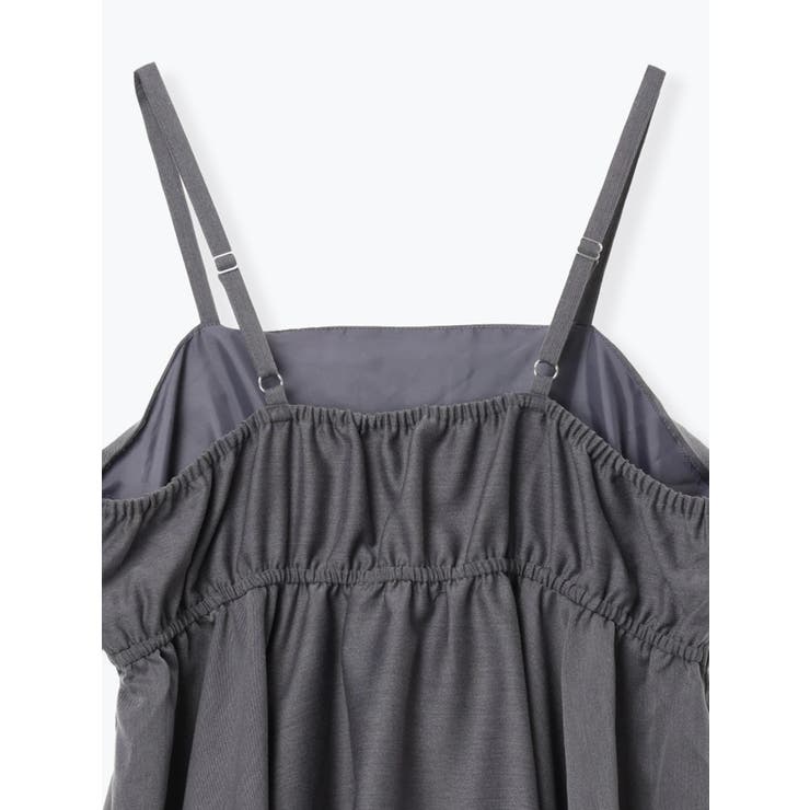 【WEB限定】シャーリングヘムキャミソール（無地・チェック柄） | Re-J＆SUPURE | 詳細画像27 