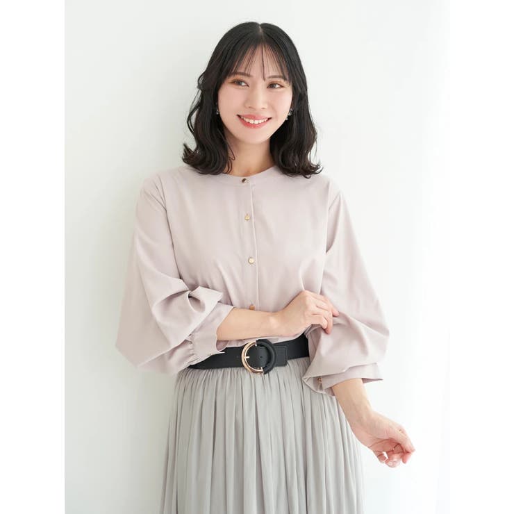 [2WAYスリーブ]ノーカラーシャツ | Re-J＆SUPURE | 詳細画像2 