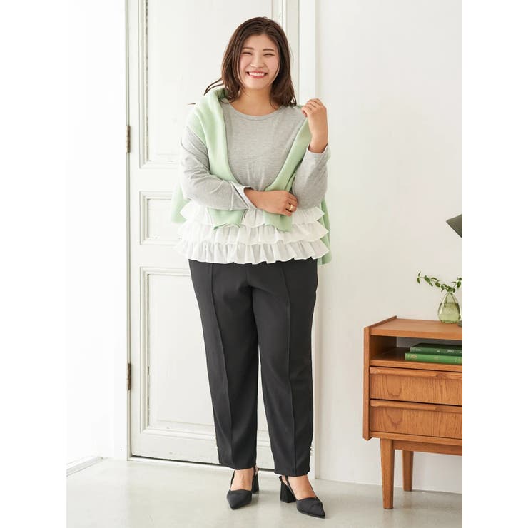 【Sasaki Mikiコラボ】ペプラムスポンディッシュニットカーディガン | Re-J＆SUPURE | 詳細画像16 