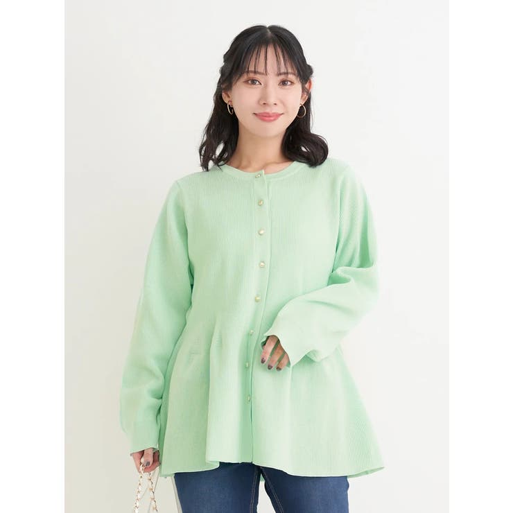 【Sasaki Mikiコラボ】ペプラムスポンディッシュニットカーディガン | Re-J＆SUPURE | 詳細画像37 