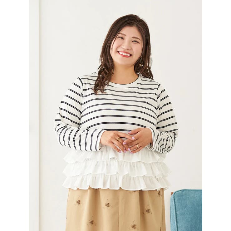 【Sasaki Mikiコラボ】3段フリルトップス | Re-J＆SUPURE | 詳細画像2 