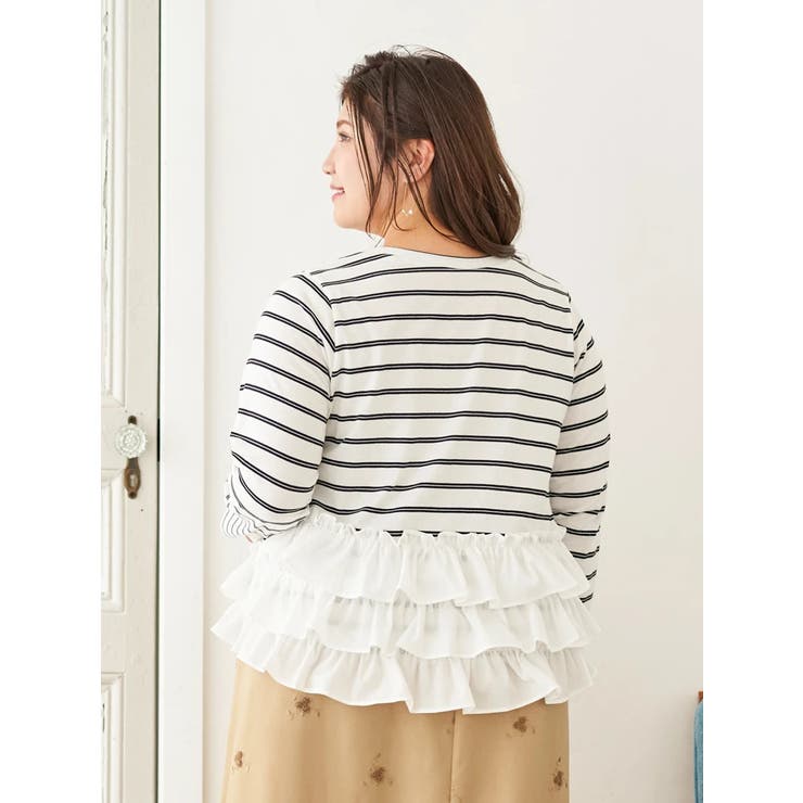 【Sasaki Mikiコラボ】3段フリルトップス | Re-J＆SUPURE | 詳細画像4 