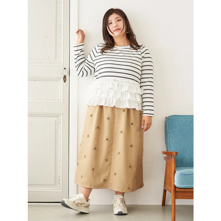 【Sasaki Mikiコラボ】3段フリルトップス | Re-J＆SUPURE | 詳細画像6 