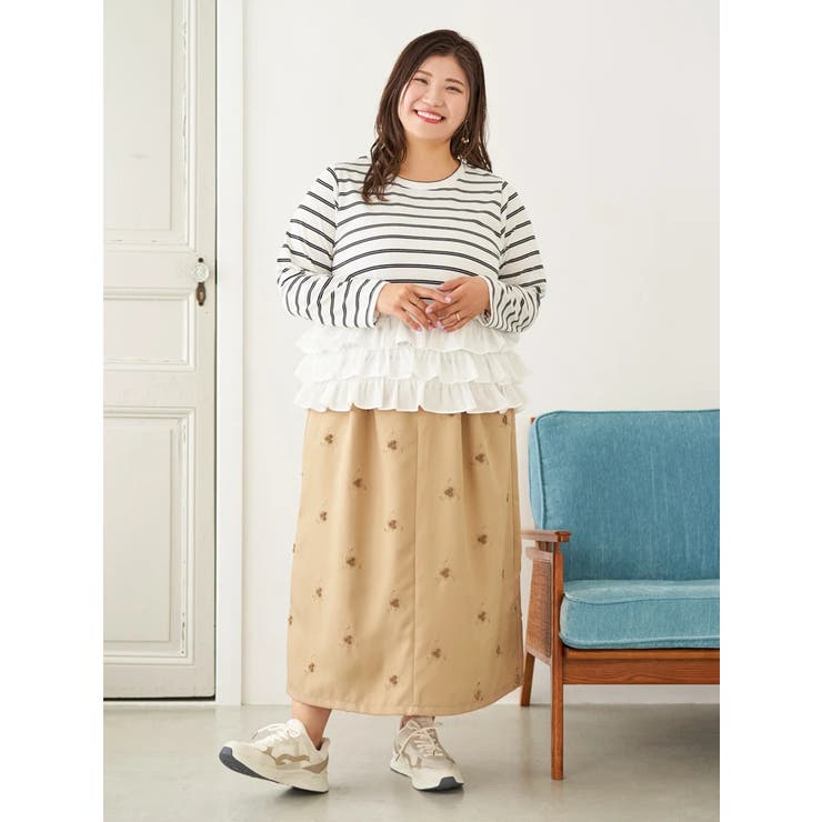 【Sasaki Mikiコラボ】3段フリルトップス | Re-J＆SUPURE | 詳細画像7 