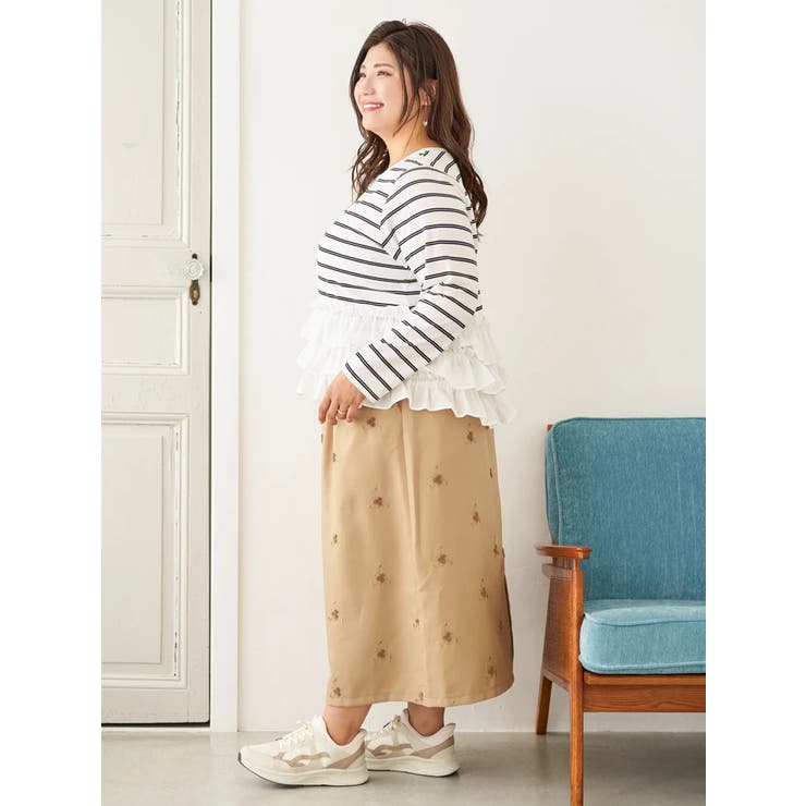 【Sasaki Mikiコラボ】3段フリルトップス | Re-J＆SUPURE | 詳細画像8 