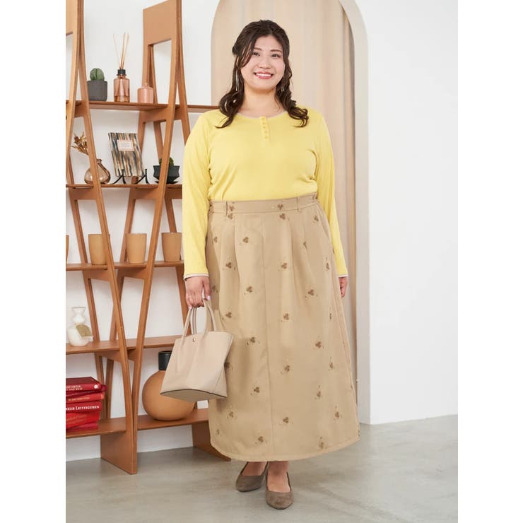 【Sasaki Mikiコラボ】前後2Way配色ヘンリーネックトップス | Re-J＆SUPURE | 詳細画像7 