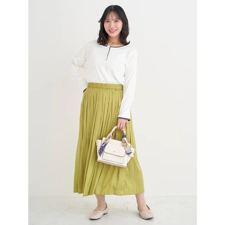 【Sasaki Mikiコラボ】前後2Way配色ヘンリーネックトップス | Re-J＆SUPURE | 詳細画像71 