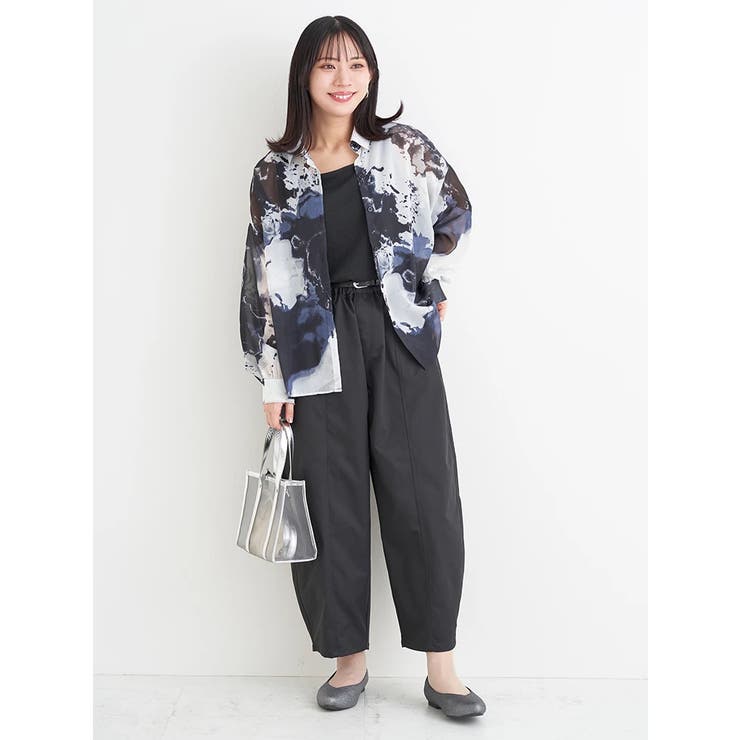 [SET]ぼかし柄シアーシャツ×タンクトップ | Re-J＆SUPURE | 詳細画像13 