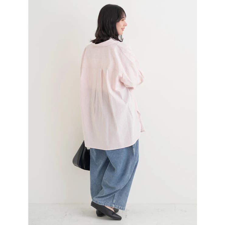 シアーストライプ2WAYシャツ | Re-J＆SUPURE | 詳細画像10 